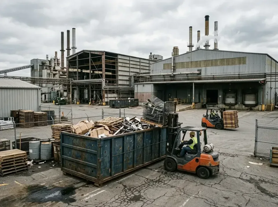 industrial-factory-scrap-conta-003 — frequently asked questions, Cheap Roll-off Dumpster Rentals in Bloomington, IL